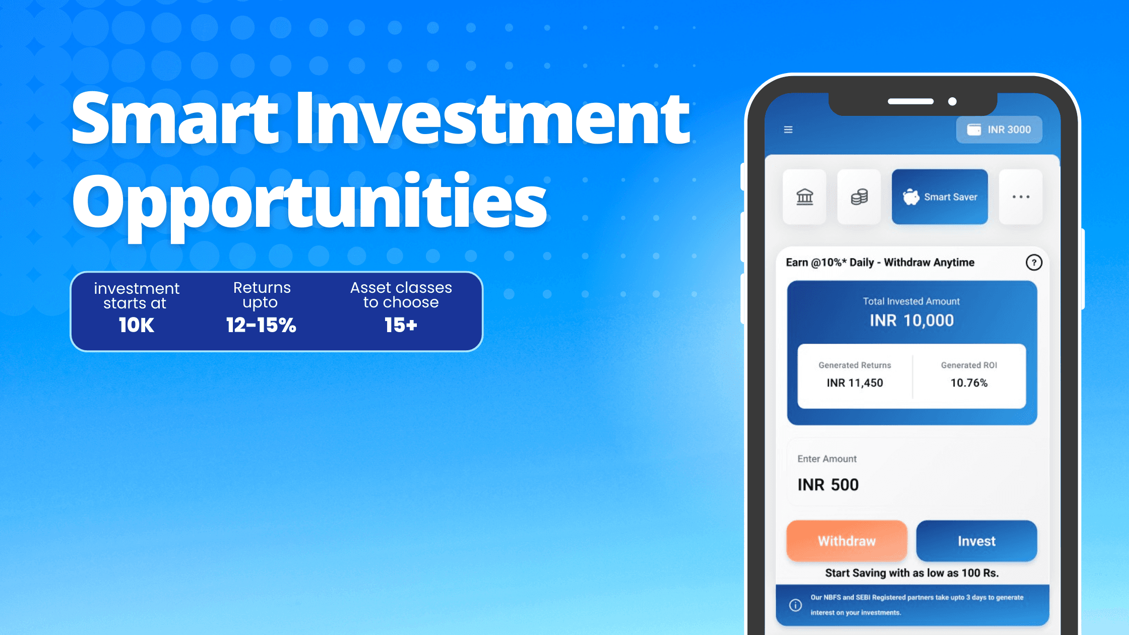 Smart Investment Options With Finzace